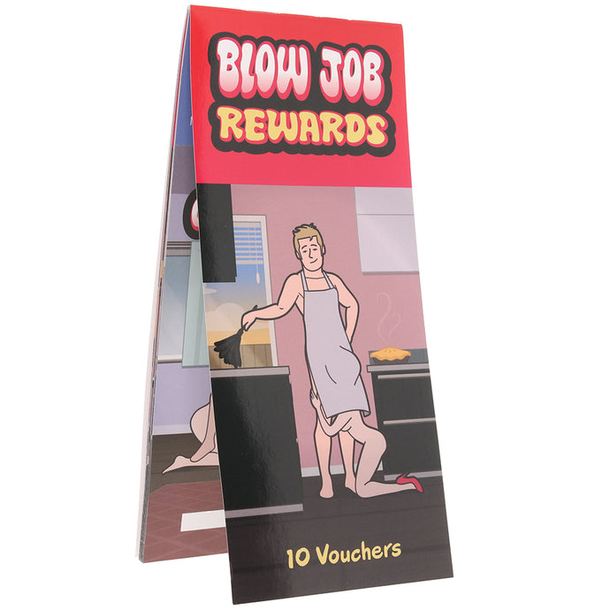 Blow Job Rewards Voucher Booklet