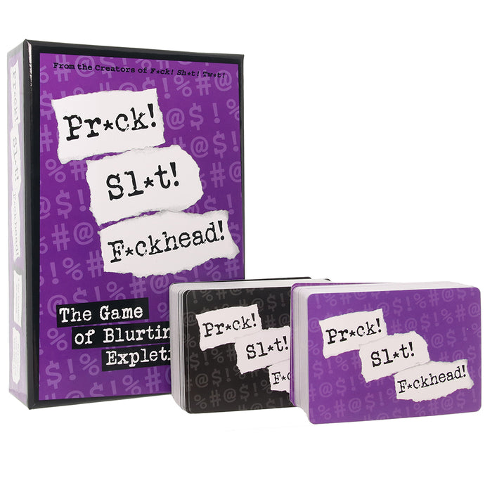 Pr*ck! Sl*t! F*ckhead! The Card Game