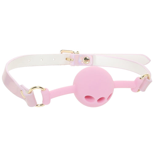 Ouch! Paris Collection Silicone Ball Gag in Pink