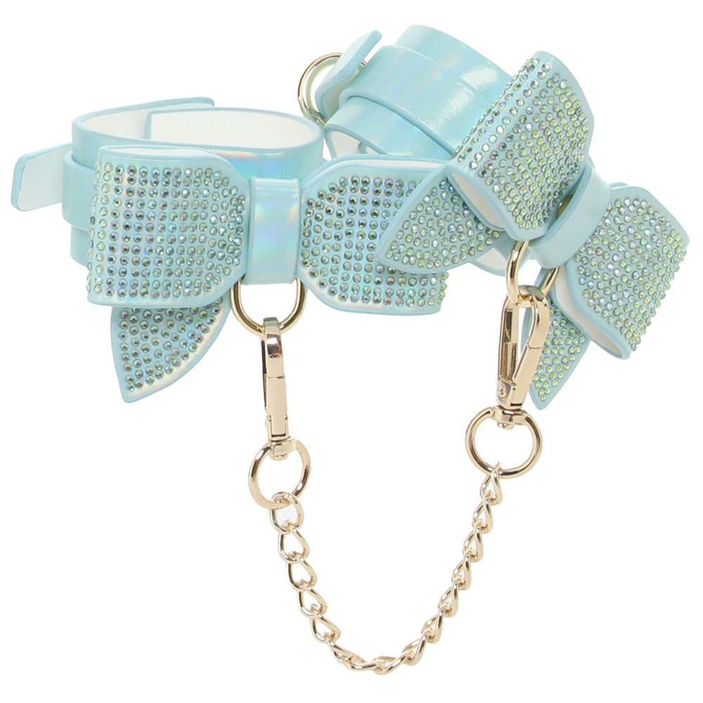 Ouch! Paris Collection Hand Cuffs in Blue