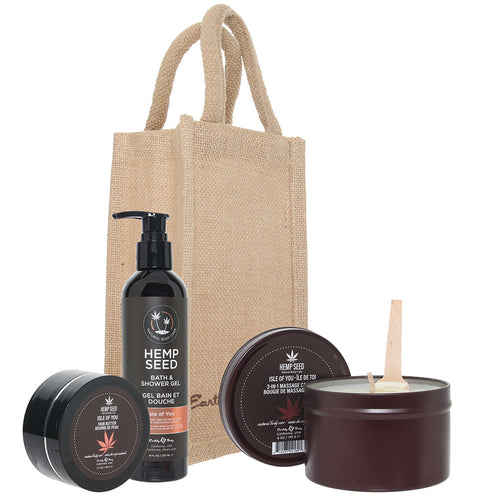 Hemp Seed Shower & Spa Gift Set in Isle of You