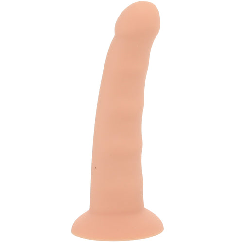 PinkCherry Premium 6.5 Inch Light Silicone Wavy Dildo