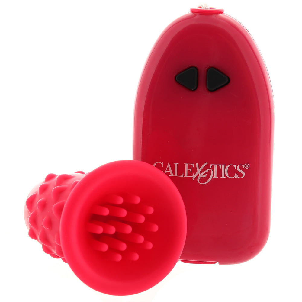 Classic Pleasure Kiss Bullet Vibe in Red