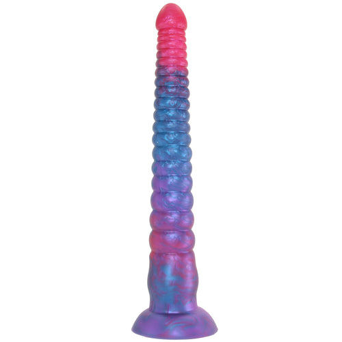 Colours Stacked 12 Inch Dildo in Pink/Blue