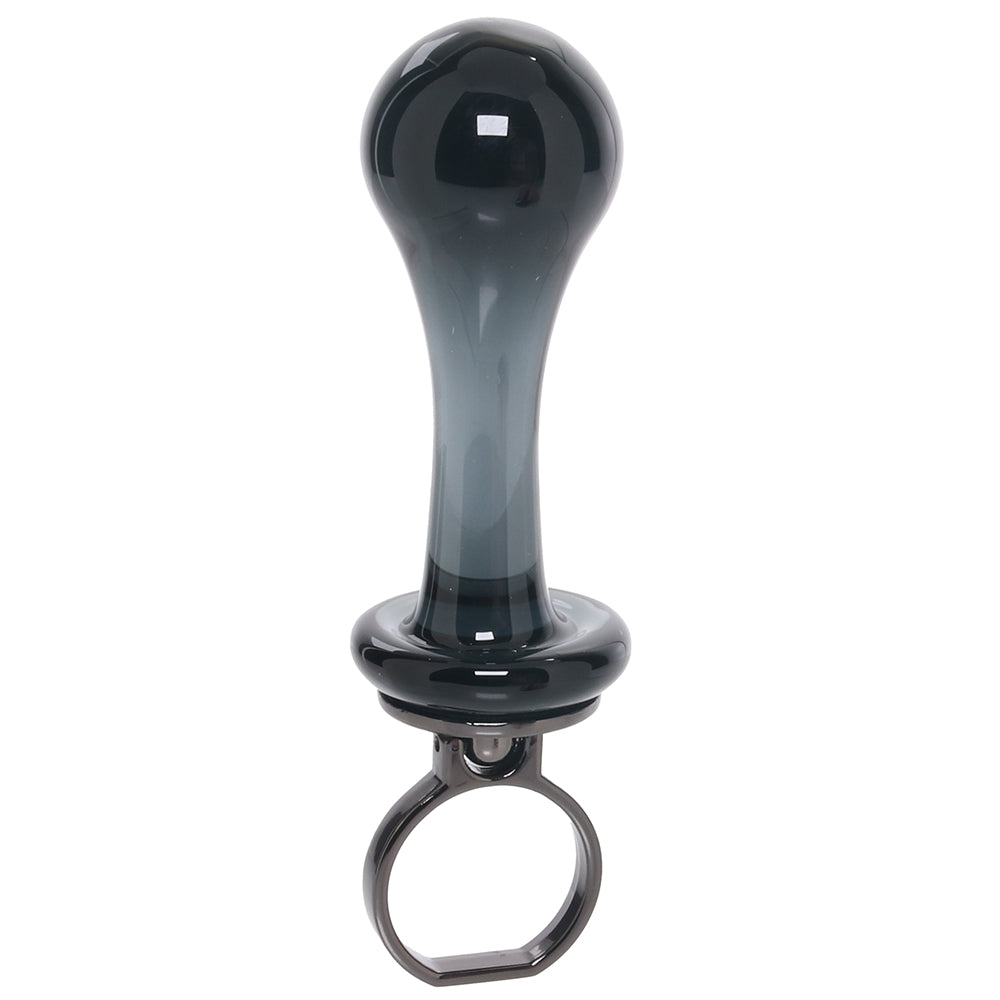 Gender X Blow Pop Glass Plug in Black