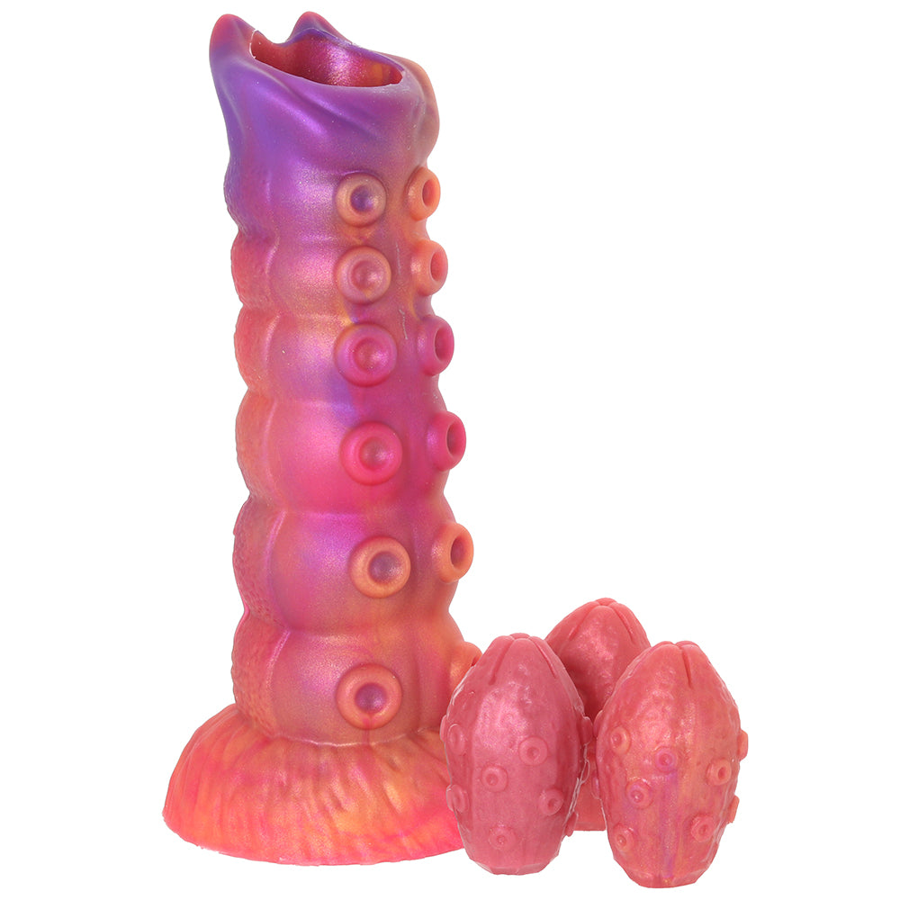 Creature Cocks Nymphoid Ovipositor Dildo and Eggs