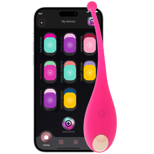 Palpitation App Control Egg Vibe in Fuchsia