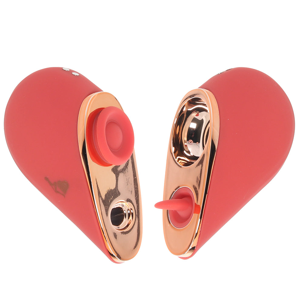 Lapdance Heartbreaker Dual Pulsating & Licking Vibe