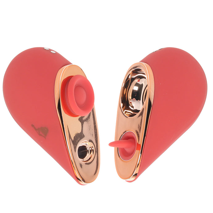 Lapdance Heartbreaker Dual Pulsating & Licking Vibe