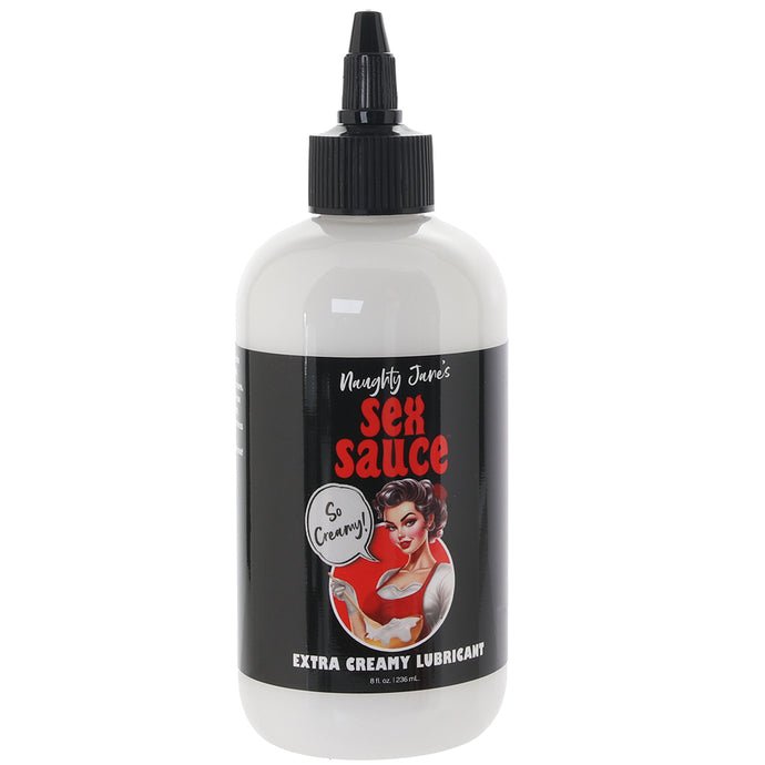 Naughty Jane's Sex Sauce Extra Creamy Lubricant in 8oz/236m