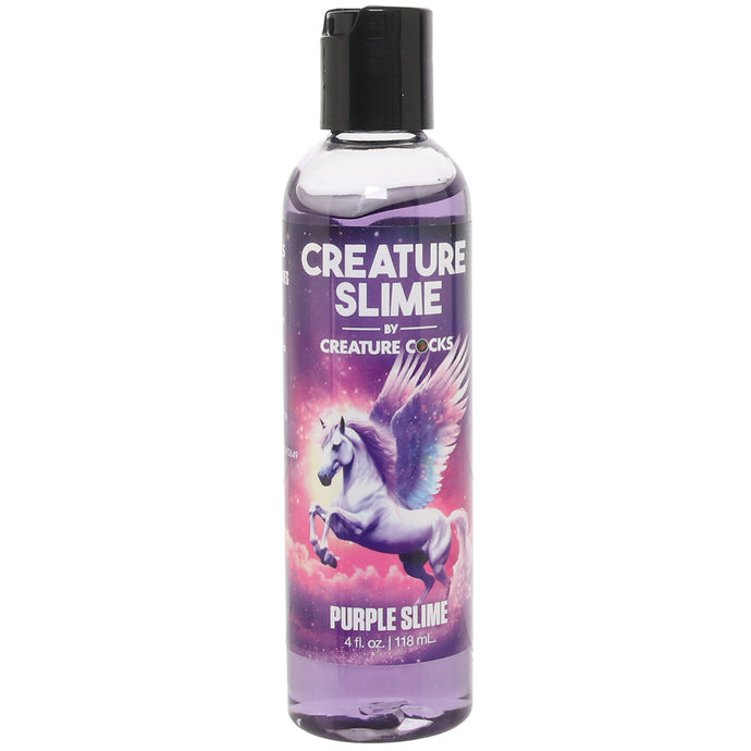 Creature Slime Water-Based Purple Slime Lube in 4oz/118ml