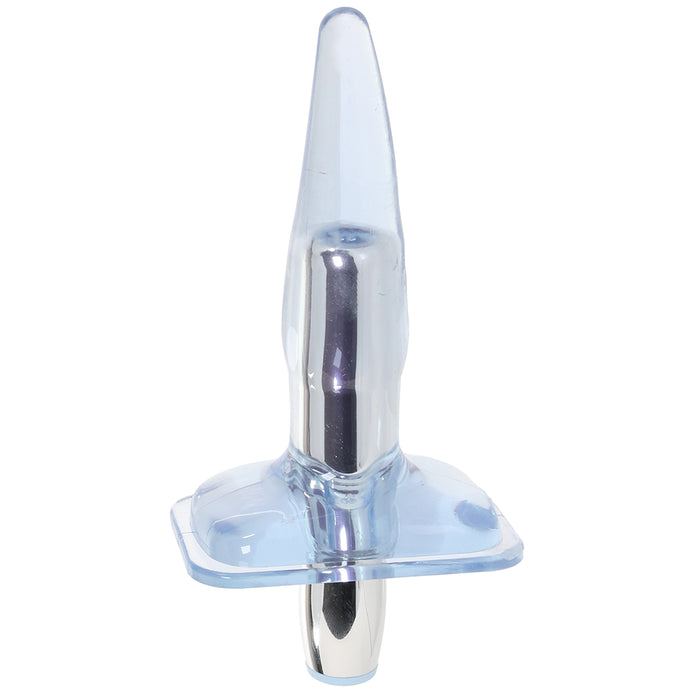 High Intensity Vibro Tease Anal Probe in Ice Blue in Ice Bl