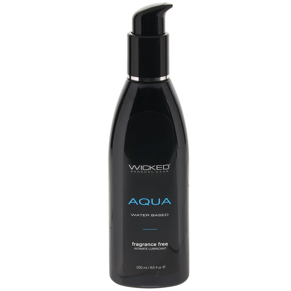 Aqua Fragrance Free Water Based Lube in 8.5oz/250ml