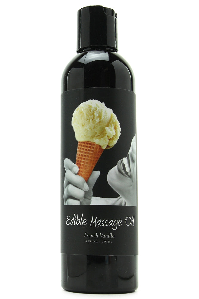 Edible Massage Oil 8oz/236ml in Vanilla